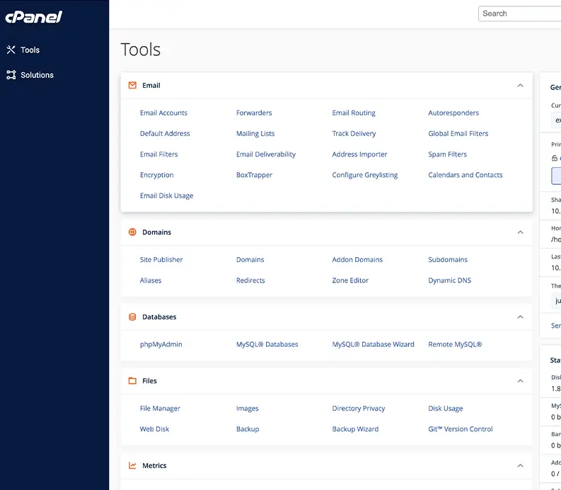 Unlimited cPanel Hosting/Plesk Hosting/Web Hosting, Windows VPS Server - cPanel Control Panel