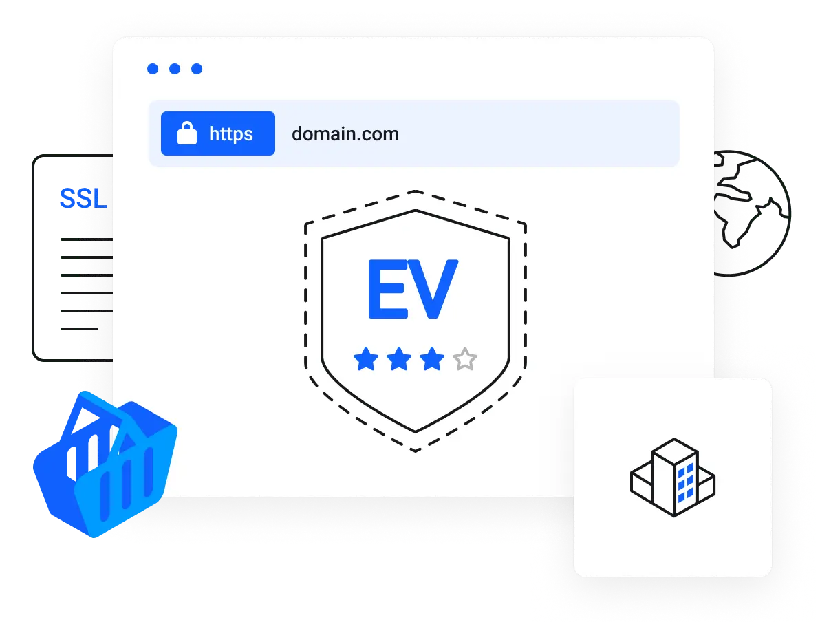 SSL Certificate | Secure Your Data & Transactions - Perfect For Sensitive Websites Such As Online Banking, E-Commerce, & Account Registration