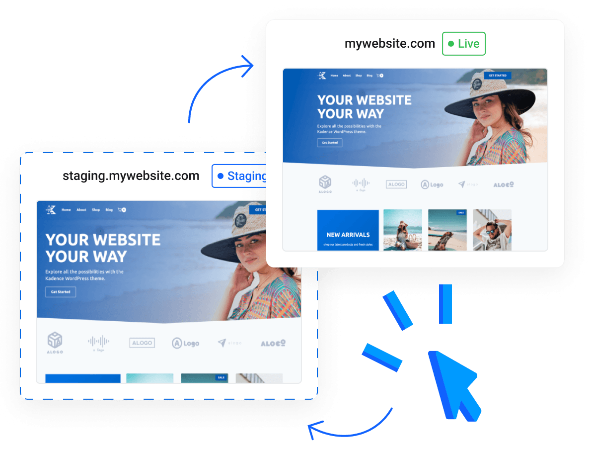 Unlimited WordPress Hosting Plans, Managed WordPress Hosting Services - One-Click Staging  Environment For WordPress