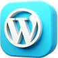 3D Wordpress Logo
