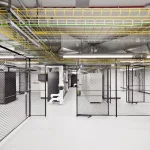 Data Center Cage Entry